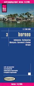 Reise Know-How Landkarte Borneo 1 : 1.200.000. Kalimantan, Sabah & Sarawak, Brunei - (ISBN 9783831772346)