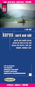 Reise Know-How Landkarte Korea, Nord und Süd 1 : 700.000 - (ISBN 9783831772537)