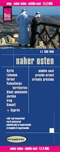Reise Know-How Landkarte Naher Osten (1:1.200.000) - (ISBN 9783831772407)
