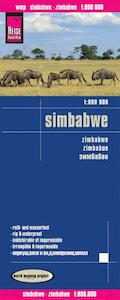 Reise Know-How Landkarte Simbabwe 1 : 800.000 - (ISBN 9783831772704)