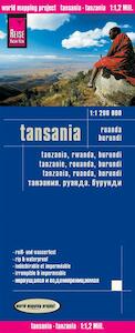 Reise Know-How Landkarte Tansania, Ruanda, Burundi (1:1.200.000) - (ISBN 9783831773893)