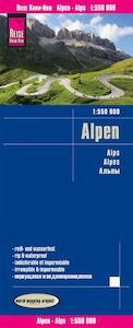 Reise Know-How Landkarte Alpen 1:550.000 - (ISBN 9783831774005)