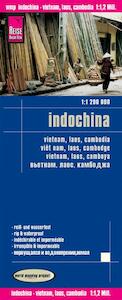 Reise Know-How Landkarte Indochina 1 : 1.200.000 : Vietnam, Laos, Kambodscha - (ISBN 9783831772841)