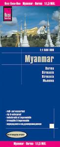 Reise Know-How Landkarte Myanmar 1 : 1.500.000 - (ISBN 9783831773183)