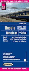 Reise Know-How Landkarte Russland - vom Ural zum Baikalsee 1 : 2 000 000 - (ISBN 9783831773794)