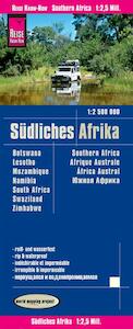Reise Know-How Landkarte Südliches Afrika (1:2.500.000) : Botswana, Lesotho, Mosambik, Namibia, Simbabwe, Südafrika, Swasiland - (ISBN 9783831773992)