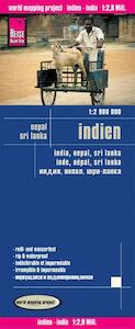 Reise Know-How Landkarte Indien (1:2.900.000) mit Nepal und Sri Lanka - (ISBN 9783831773763)