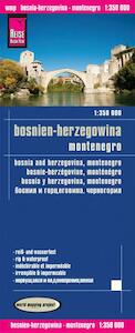 Reise Know-How Landkarte Bosnien-Herzegowina, Montenegro 1 : 350.000 - (ISBN 9783831773343)