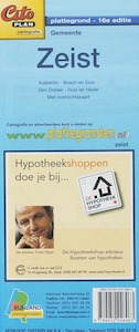 Rijnland Plattegrond van Zeist - (ISBN 9789052246963)