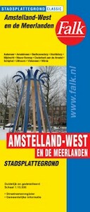 Amstelland Meerlanden plattegrond - (ISBN 9789028708884)