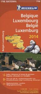 716 Belgique, Luxembourg - België, Luxemburg 2014 - (ISBN 9782067191082)