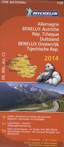 719 Allemagne, Benelux, Autriche, Rep. Tcheque - Duitsland, Benelux, Oostenrijk, Tsjechische Rep. 2014 - (ISBN 9782067191167)