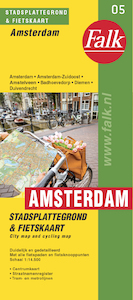 Falk stadsplattegrond & fietskaart Amsterdam - (ISBN 9789028700000)