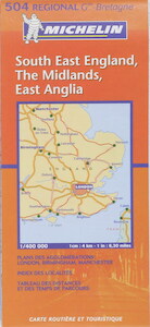 South East England, the Midlands, East Anglia - (ISBN 9782061007372)