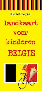 Kidskompas Kinderlandkaart België - Dagmar Jeurissen, Janneke van Amsterdam (ISBN 9789080764194)
