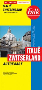 Italie autokaart professional - (ISBN 9789028729391)