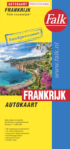 Falk autokaart Frankrijk professional - (ISBN 9789028700895)