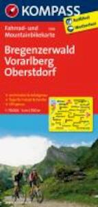 Bregenzerwald - Vorarlberg - Oberstdorf 1 : 70 000 - (ISBN 9783850263368)