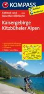 Kaisergebirge - Kitzbüheler Alpen 1 : 70 000 - (ISBN 9783850263382)