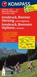 Innsbruck - Brenner - Sterzing 1 : 70 000 - (ISBN 9783850263405)