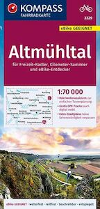 KOMPASS Fahrradkarte Altmühltal 1:70.000, FK 3329 - (ISBN 9783990446768)