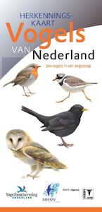 Herkenningskaart vogels van Nederland - (ISBN 9789050114035)