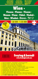 Wien Touristenplan 1 : 8 500 - 1 : 25 000 - (ISBN 9783850841078)