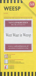 Weesp plattegrond - (ISBN 9789028716766)