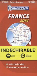792 France - Frankrijk overscheurbaar 2014 - (ISBN 9782067191778)