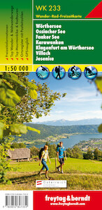 Wörther See - Ossiacher See - Faaker See - Karawanken - Klagenfurt am Wörthersee - Villach - Jesenice 1 : 50 000 - (ISBN 9783850847339)