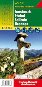Innsbruck, Stubai, Sellrain, Brenner 1 : 50 000. WK 241 - (ISBN 9783850847537)