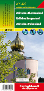 Steirisches Thermenland - Südliches Burgenland 1 : 50 000. WK 423 - (ISBN 9783707900057)