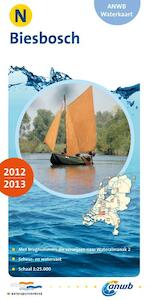 ANWB Waterkaart N Biesbosch 2012/2013 - (ISBN 9789018033835)