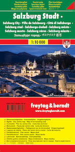 Salzburg Stadt 1 : 10 000 Touristenplan - (ISBN 9783850841818)