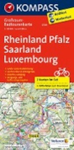 Rheinland-Pfalz - Saarland - Luxembourg 1:125 000 - (ISBN 9783990442128)