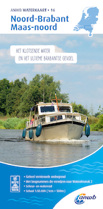 Waterkaart 16. Noord-Brabant/ Maas-Noord - (ISBN 9789018046118)