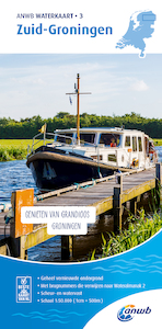 Waterkaart 3. Zuid-Groningen - (ISBN 9789018045982)