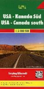 USA - Kanada Süd, Autokarte 1:3.000.000 - (ISBN 9783707915518)