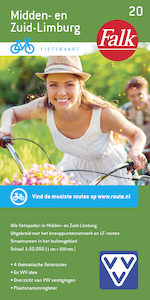 Falk VVV fietskaart 20 Midden- en Zuid-Limburg - (ISBN 9789028700970)