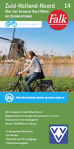 Falk VVV fietskaart 14 Zuid-Holland Noord - (ISBN 9789028701083)
