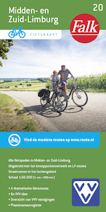 Fietskaart 20 Midden-en Zuid-Limburg - (ISBN 9789028724433)