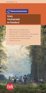 Natuurmonumenten / Wandelkaart 4 Gooi, Vechtstreek en Eemland - (ISBN 9789028725324)