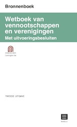 Bronnenboek Wetboek vennootschappen en verenigingen met uitvoeringsbesluiten