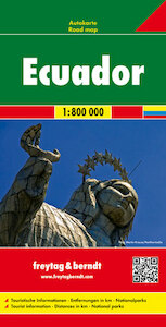 Ecuador. Galapagos 1 : 600 000 / 1 : 800 000. Autokarte - (ISBN 9783707913965)