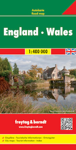 England Wales 1 : 400 000. Autokarte - (ISBN 9783707905861)