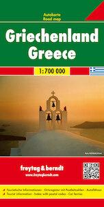 Griechenland 1 : 700 000. Autokarte - (ISBN 9783707909555)