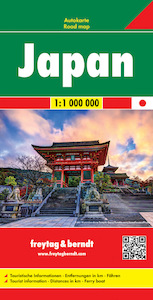 Japan, Autokarte 1:1.000.000 - (ISBN 9783707913873)