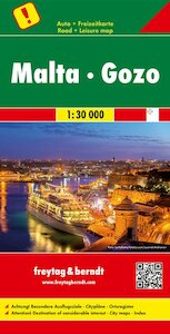 Malta - Gozo, Autokarte 1:30.000 - (ISBN 9783707916744)