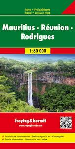 Mauritius, Reunion, Rodriguez 1 : 80 000. Autokarte - (ISBN 9783707905922)