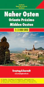 Naher Osten, Autokarte 1:2 Mio. - (ISBN 9783707912814)